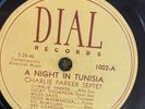 Dial 1002 CHALIE PARKER SEPTET w Miles Davis  Bebop Jazz  78 rpm  E