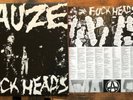 Gauze - Fuck Heads / Equalizing Distort LP White Vinyl EX/NM G.I.S.M. Lip Cream