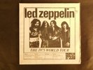LED ZEPPELIN BOOTLEG LP ALBUM THE 1975 WORLD TOUR TWO RECORD SET EXCELLENT