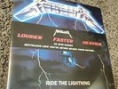METALLICA - Ride The Lightning 45 RPM SERIES Album 2 LP 180g Vinyl Record 2008