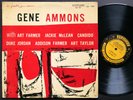 GENE AMMONS Hi Fidelity Jam Session LP PRESTIGE 7039 US 1956 MONO Jackie McLean