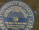 Mont Ward 7572 CHARLIE MONROE BOYS Speckled Bird 78 rpm Country 1938 V+