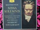 Missa Solemnis. Beethoven. Von Karajan. DGG. 104 395/6. Tulip. 2 disc box set.