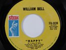 Northern Soul 45 WILLIAM BELL Happy STAX VG+ HEAR