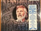 KENNY ROGERS  20 GREATEST HITS  LIBERTY 1ST EDITION HYPE STICKER  STILL SEALED