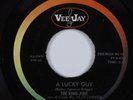 Northern Soul Popcorn 45 KING-PINS A Lucky Guy VEE-JAY HEAR