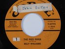R&B Popcorn Soul 45 BILLY WILLIAMS The Pied Piper CORAL HEAR