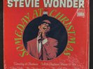 STEVIE WONDER: Someday At Christmas LP (drill hole) Soul