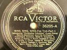 78 rpm Benny Goodman-Sing Sing Sing 12