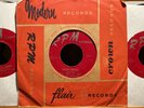 3x RPM BLUES 45s BB KING Johnny Guitar Watson 416 421 423 R.P.M. B.B. HOT BOY 7