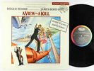John Barry & Duran Duran - A View To A Kill OST LP - Capitol VG+
