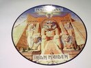 IRON MAIDEN - POWERSLAVE - LP VINYL PICTURE DISC PROMO RARE ALBUM G268