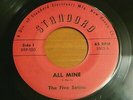 The Five Satins - All Mine/Rose Marie 45 Standord orig. doo wop VG+ HEAR