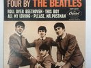 The Beatles Four By Roll Over Capitol 1-2121 Clean Sleeve 12 Pics See...