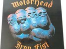 Motorhead - Iron Fist - Vinyl LP UK 1st Press 1982 A//2 B//3