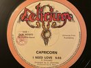 CAPRICORN - I NEED LOVE - Italian Original From 1982 - Rare