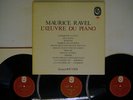 JACQUES ROUVIER RAVEL : L' DEUVRE DU PIANO CALLIOPE VIC-4065 7 Japan VINYL 3LP