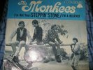 Monkees I'm A Believer Not Your Steppin' Stone 45 w/ Autographed Picture Sleeve