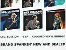 NEIL DIAMOND HOT AUGUST NIGHT 1, 2, 3 - 6LP COLORED-VINYL LIMITED EDITION BUNDLE