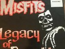 Misfits LEGACY OF BRUTALITY Plan 9 PL9-06  Pink w/ Red VINYL 1986, 1 of 16 Rare