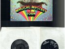 THE BEATLES MAGICAL MYSTERY TOUR STEREO BOOKLET BLUE LYRIC INSERT REISSUE
