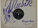 78 rpm CHARLES TRENET La Mer b/w Boum Danish ca.1950 shellac Columbia 10