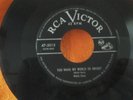 Walter Davis 45rpm You Make My World So Bright/Tears Came Rollin' Down Blues EX