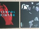 Interpol vinyl LP x2, 2010 s/t clear vinyl US version + El Pintor Europe release