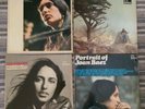 JOAN BAEZ : 4 X LP BUNDLE : FONTANA VINYL LP's : 1 / 5 / portrait / farewell