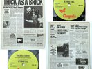 JETHRO TULL Thick As A Brick LP Chrysalis  A3/B2 EX/VG+ 1972 Great Paper Cover