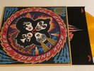 KISS Rock And Roll Over Orange Translucent Colored Vinyl LP with Sticker