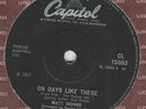 Matt Munro On days like these Capitol CL 15603 EX- 'The Italian Job'