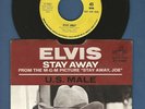 Elvis Presley Stay Away U.S. Male RCA VICTOR Promo 45 Record Picture Sleeve M-