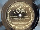 78rpm - Jazz - TED WEEMS Orch: Mysterious Mose & Slapping the Bass