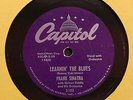 FRANK SINATRA / LEARNIN' THE BLUES / IF I HAD THREE WISHES / 78 RPM RECORD