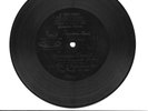 Berliner 26,  7 inch (17.5cm) record “Prussian March”. circa 78rpm. Rec.1899.