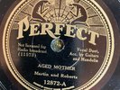 Perfect 12839 Asa Martin & Roberts  AGED MOTHER   78 rpm Country 1933 EE-/E-