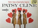 Patsy Cline DECCA DL74586 STEREO M-/M- That's How A Heartache Begins LP+bonus CD