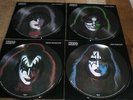 Kiss - 4 Solo Picture Discs Peter Criss, Ace Frehley, Gene Simmons, Paul Stanley