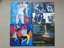 4 x ROLLING STONES LP's GIMME SHELTER DIRTY WORK EMOTIONAL RESCUE & UNDER COVER
