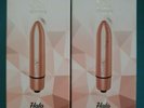2 x So Divine Need You Tonight Rose Gold Vibrating Bullet, powerful single speed