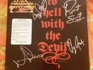 Stryper To Hell With The Devil Vinyl LP Autographed Signed Michael Sweet, Oz Fox