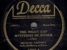 IRISH 78 (DECCA 12041) MICHAEL GAFFNEY THE NIGHT CAP/JOHN McKENNA LUCKY IN LOVE