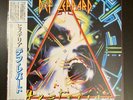 DEF LEPPARD Hysteria 1987 LP JAPAN OBI Iron Maiden MOTLEY CRUE Judas Priest Rare