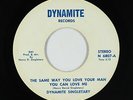 Northern Soul 45 - Dynamite Singletary - The Same Way You Love Your Man - mp3