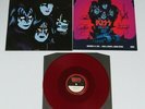 KISS KRUISE VI AUTOGRAPHED RED COLORED VINYL CREATURES OF THE NIGHT