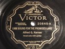 ALFRED G KARNES Bound For The Promised Land VICTOR 20840 78 rpm Sacred Country ?