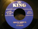 HURRICANES Poor Little Dancing Girl / Pistol Packin' Mama Doo Wop R&B Rock 45