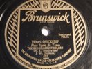 RED HEADED FIDDLERS Texas Quickstep 78 rpm Brunswick 285 Prewar Country LISTEN ?