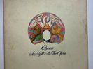 QUEEN A Night At The Opera LP 1975 ELEKTRA 7E-1053 Embossed gatefold Vinyl VG+